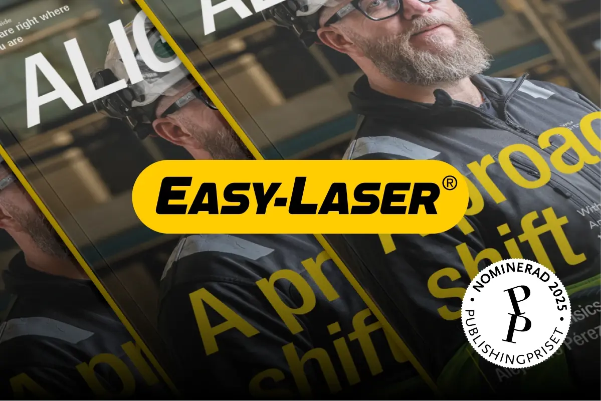 Easy-Laser Nominerad 2025 Publishingpriset